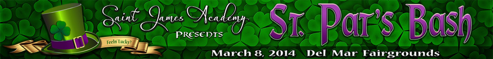 Saint James Academy presents St. Pat's Bash 2014